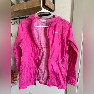 Girls Columbia Rain jacket